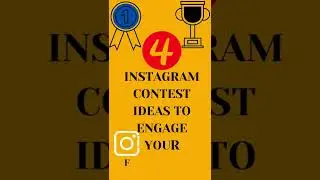 4 Instagram contest ideas | Best way to enhance your follower on Instagram|Top 4 contest Idea