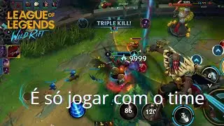 Jogar de suporte n&atilde;o &eacute; complicado! #lolwildrift 