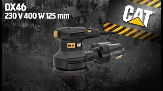 Unboxing CAT DX46 Orbital Rotary Sander 400W