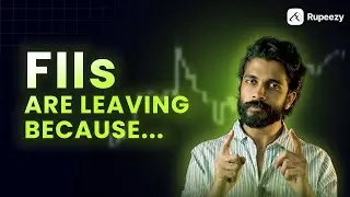 What is the REASON behind FII's SELLING in Indian STOCKS?