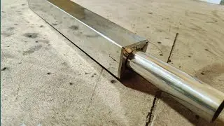 Square Tube & Round Pipe Joint // Secret pipe cutting tricks