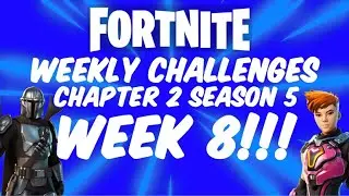 All Week 8 Epic and Legendary Challenges on Fortnite (Chapter 2 Season 5)