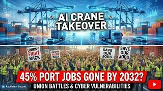 AI Crane Takeover: 45% Port Jobs Gone by 2032? Unions Fight Back