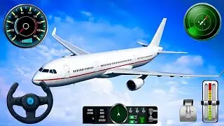 City Airplane Pilot Simulator 3D Gameplay | Android Flight Game