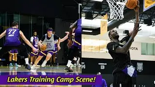 Lakers FULL Training Camp Practice Scene with Deandre Ayton, Luka, Marcus Smart! | ENTIRE Camp Scene