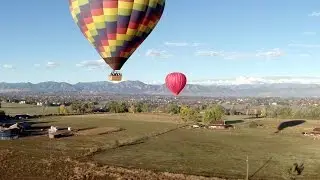 Hot Air Balloons via Drone: Flying With Fair Winds