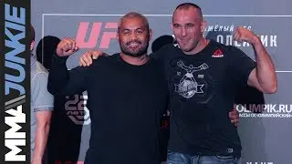 UFC Moscow: Media day fighter face-offs