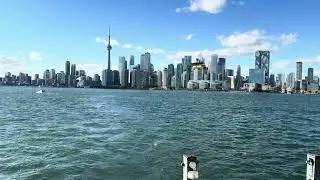 4K Full Boat Ride From Jack Layton Ferry Terminal To Ward&rsquo;s Island