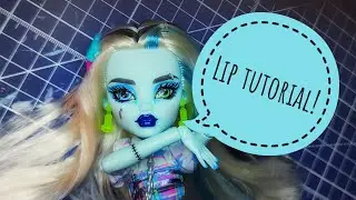 Doll Lip tutorials: Ombr&eacute; lips (fantasy color)