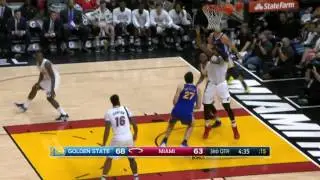 Zaza Pachulia Hits Overhead Trick Shot After Being Fouled  01 23 17