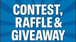 📣 Contest, Raffle & Giveaway Videos 🎉🔥