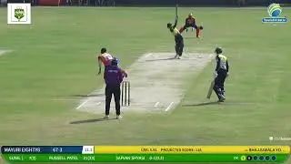 RUSSEL PATEL BATTING 56 RUNS IN 39 BALLS | BPL BHARUCH PREMIER LEAGUE 3