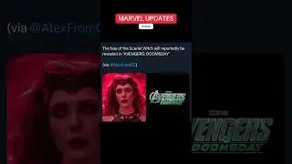The Scarlet Witch in Avengers Doomsday?! ‼️MARVEL UPDATES‼️