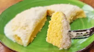 LOW CARB CAKE in 2 MINUTES! Super Fluffy, NO GLUTEN, NO SUGAR, Easy, Healthy and Cheap