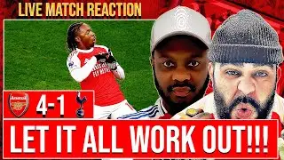 Arsenal BULLY Little Bro Spurs! Arsenal 4-1 Tottenham Hotspur Live Match Reaction