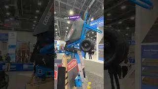 Innovative Battery Powered Wheelbarrow Dumper! #cooltools #construction #roofing
