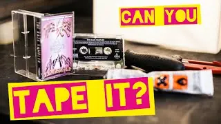 fixing a ripped audio cassette