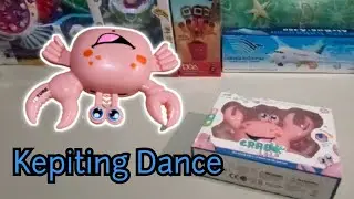 Mainan Kepiting menari, kepiting dance #crab #kepiting #dance #dancing #robot #toys #mainan