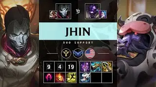 Jhin Support vs Alistar - NA Diamond Patch 25.20