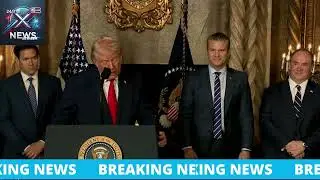 BREAKING NEWS: Trump Goes Live with Secretary of Navy and War Department