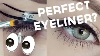 99p Winged Eyeliner Stencil Test & Review!