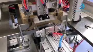 Kundenspezifische Geschenkbox Fallboden automatische Formung Aufrichten Faltversiegelung Verpackungs