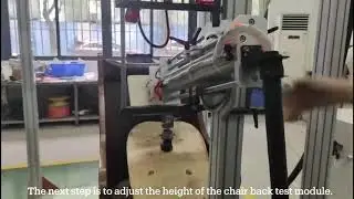 TNJ-017 Chair Seat and Back Durability Tester @furniture test