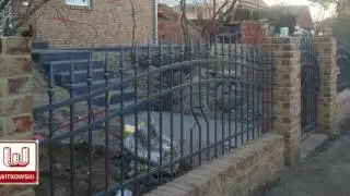 Zaun g&uuml;nstig aus Polen Witkowski-Metallzaun aus polen