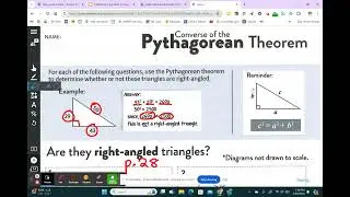 Converse of Pythagorean Theorem