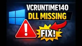 Fix VCRUNTIME140.dll Missing Error in Windows 11 or 10 | GearUpWindows Tutorial