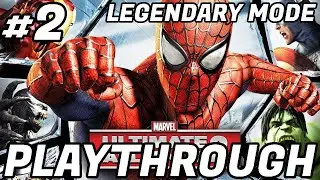 ULTIMATE ALLIANCE 2 - PLAYTHROUGH #2 - LEGENDARY MODE!