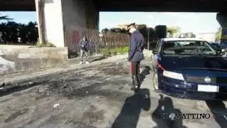 Torna la guerra della droga a Scampia: due morti bruciati in un auto