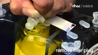 Emptying air balance tubes on your rihac Inklink (CISS)