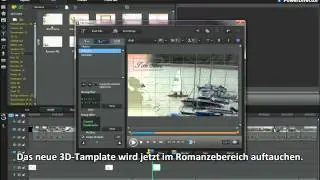 PowerDirector 10 Lernprogramm - Wie man 3D-Titel erstellt