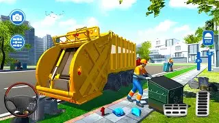 Real Garbage Trash Collector Truck 2026 - Emergency Garbage Run In Busy Streets Timed Landfill Game