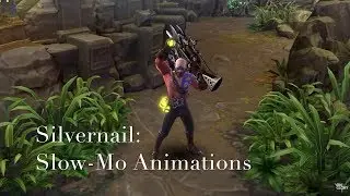 Vainglory | NEW HERO SILVERNAIL SLOW MOTION GAMEPLAY | ALL ABILITIES AND ANIMATIONS IN 1080p HD