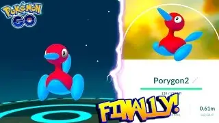 EVOLVING TO PORYGON2 IN POKEMON GO! IT FINALLY HAPPENED! New Generation 2 Evolution!