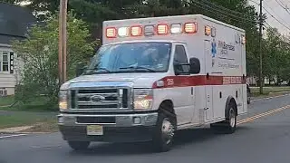 Robert Wood Johnson EMS Ambulance 251 Responding
