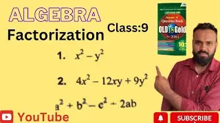 Algebra factorization class-9 important questions #maths #class9maths #algebra