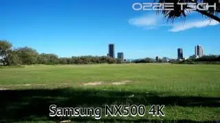 a6300 vs GH4 vs NX500 Daytime 4K Quality Test