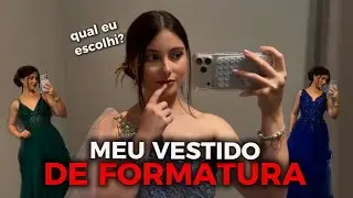 vlog of me choosing my graduation dress
