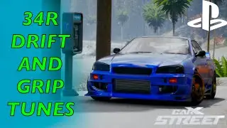 CarX Street - 34R Tuning Guide for Drift and Grip Class C4