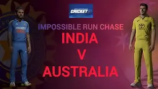 Can I Chase 176 Runs in Just 10 Overs vs Australia&rsquo;s Best Bowling Attack? 😱 | Cricket 19 Gameplay