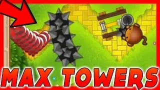 4-4 MAX TOWERS MOD!! Bloons TD Battles / BTD Battles