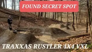 Found Secret Spot with Big Jumps for Traxxas Rustler VXL
