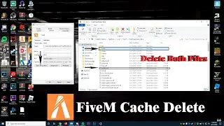 (OLD) HOW TO REDUCE, AND STOP TEXTURE LOSS, PLUS LAG ON FIVEM (2021 Tutorial) | (Cache Delete)