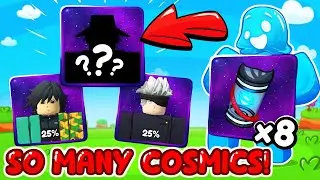 Opening 8 Cosmic Spirit Summons In Anime Champions Simulator!!