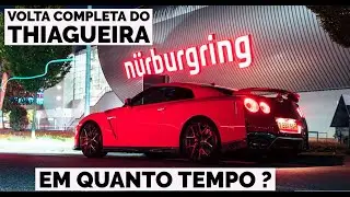 NISSAN GTR NO INFERNO VERDE - Nürburgring Nordschleife - VOLTA COMPLETA