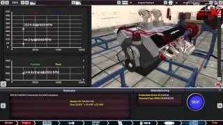 All Motor Chevy Small Block 383 Stroker Engine Build & Dyno | Automation The Car Company Tycoon