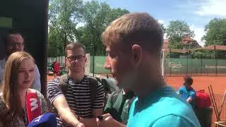 Tenisininkas Edas Butvilas apie savo ateitį kalbėjo optimisti&scaron;kai